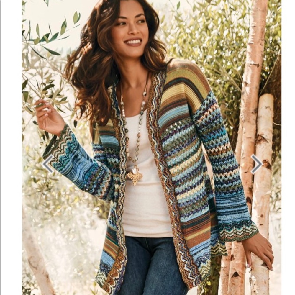 Soft Surroundings albi sweater size l